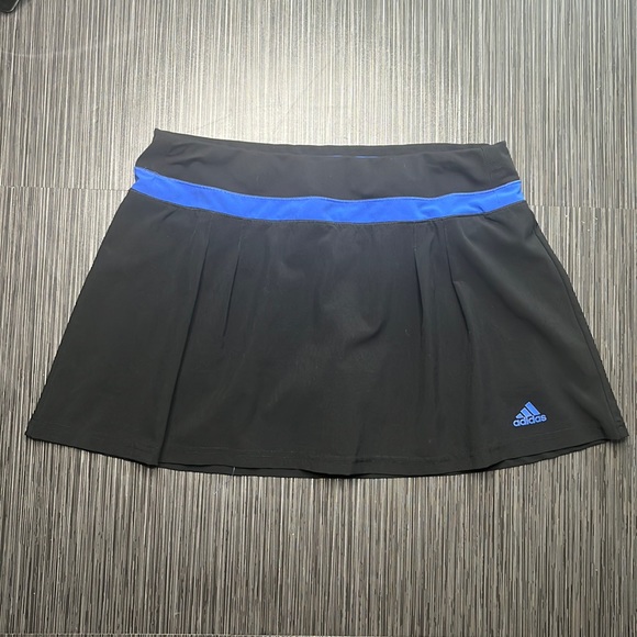 Adidas Climalite Skirt | Size M | Black/Blue - Picture 1 of 5